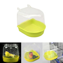 Load image into Gallery viewer, Parrot Bird Bathtub Parrot Bathing Supplies Bird Plastic Bathtub Cage Pet Supplies Bird Bath Shower Standing Outdoors Space
