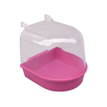Load image into Gallery viewer, Parrot Bird Bathtub Parrot Bathing Supplies Bird Plastic Bathtub Cage Pet Supplies Bird Bath Shower Standing Outdoors Space
